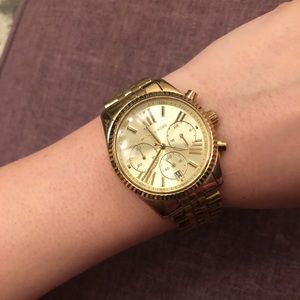 Michael Kors gold watch
